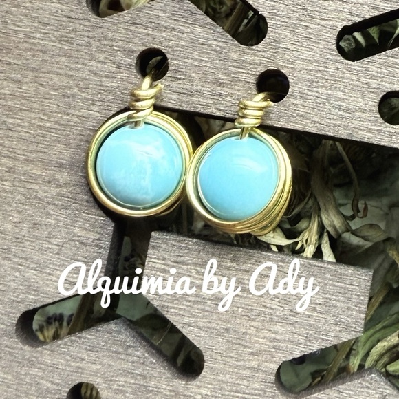 Alquimia Jewelry - Alquimia by Ady amazonite Earrings